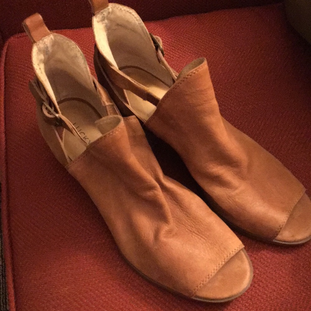 Lucky brand ankle booties